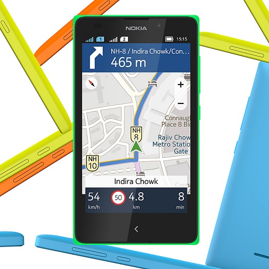 nokia xl gps